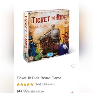 Ticket to Ride Board Name